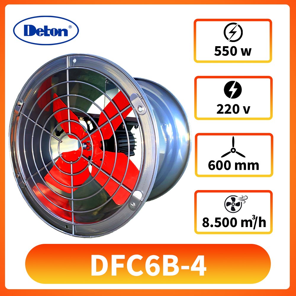 Quạt thông gió tròn DFC 6B-4