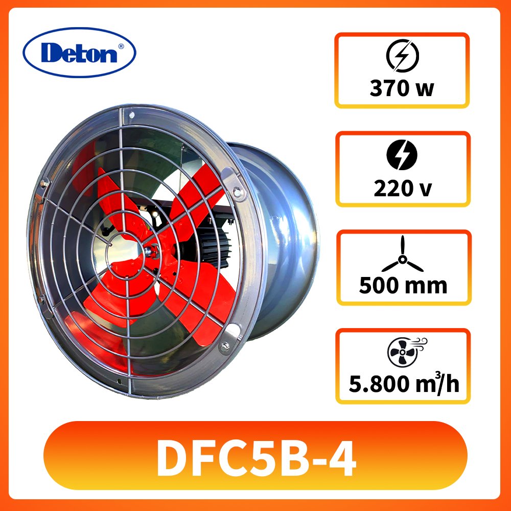 Quạt thông gió tròn DFC 5B-4