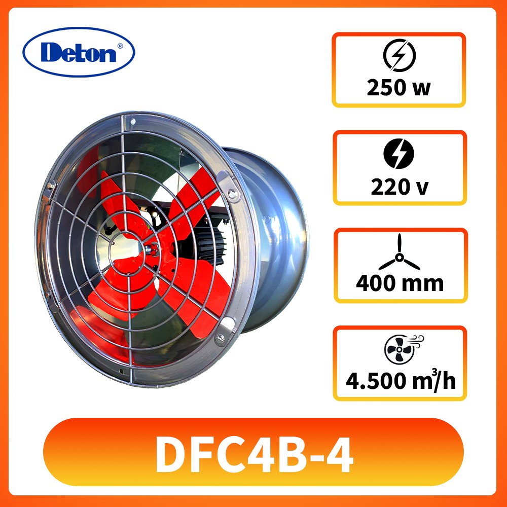 Quạt thông gió tròn DFC 4B-4