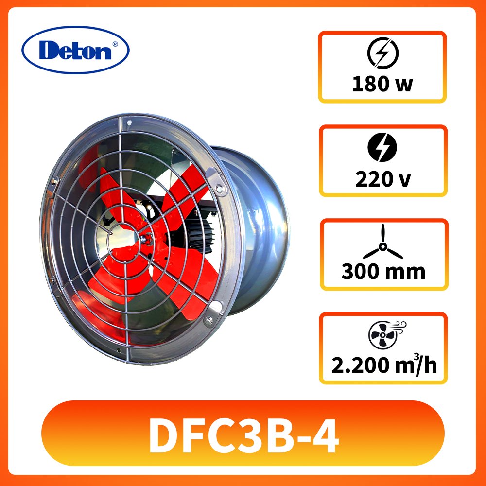 Quạt thông gió tròn DFC 3B-4