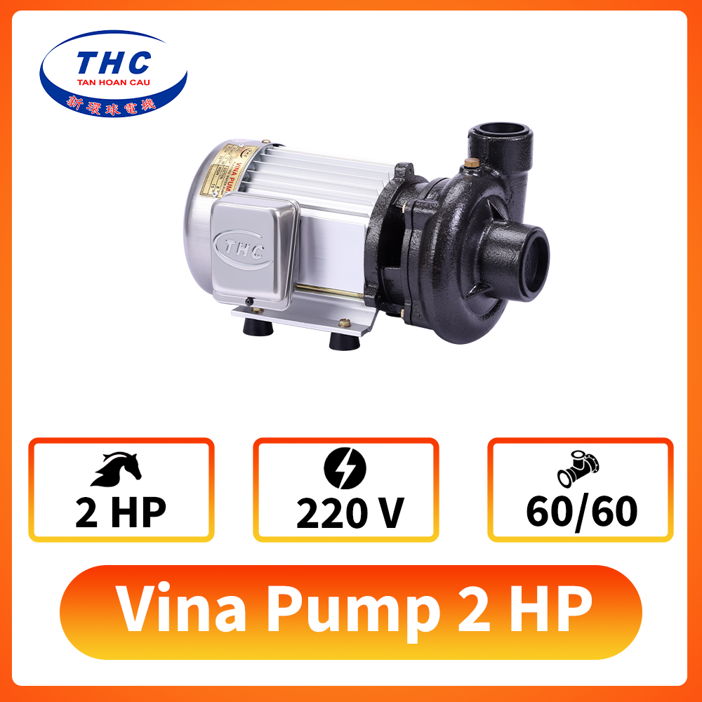 Máy bơm nước VinaPump 2 HP