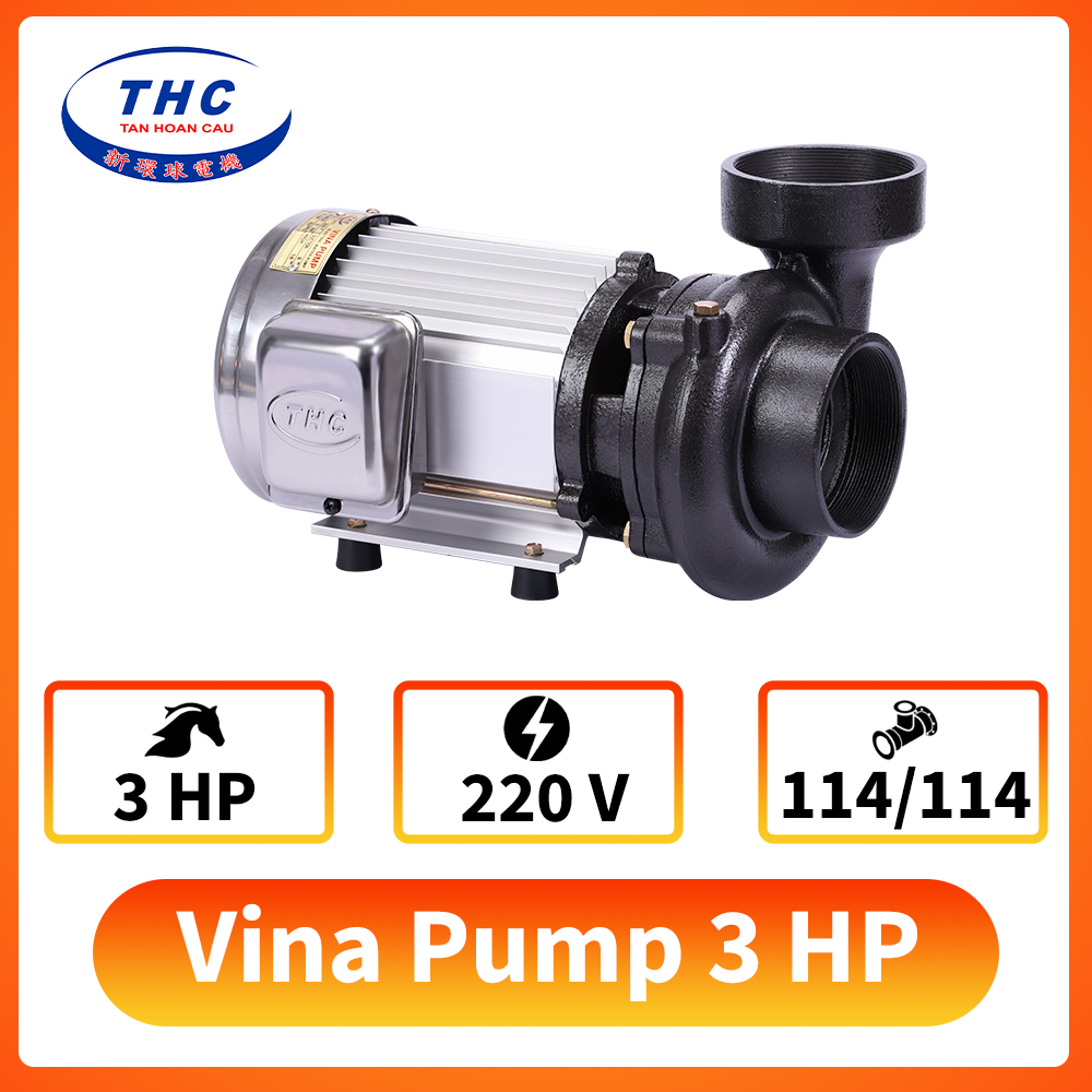 Máy bơm nước VinaPump 3 HP