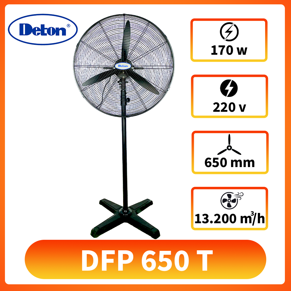 Quạt đứng công nghiệp Deton 650