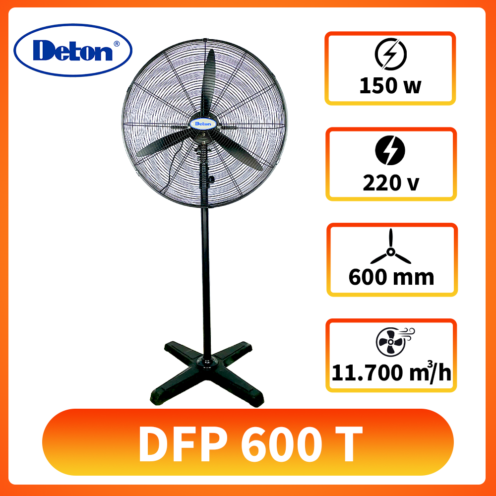 Quạt đứng công nghiệp Deton 600