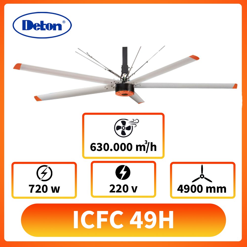 Quạt trần công nghiệp ICFC-49H