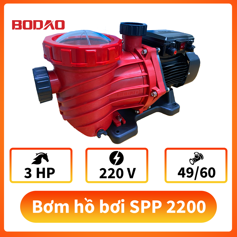 Máy bơm hồ bơi 3HP