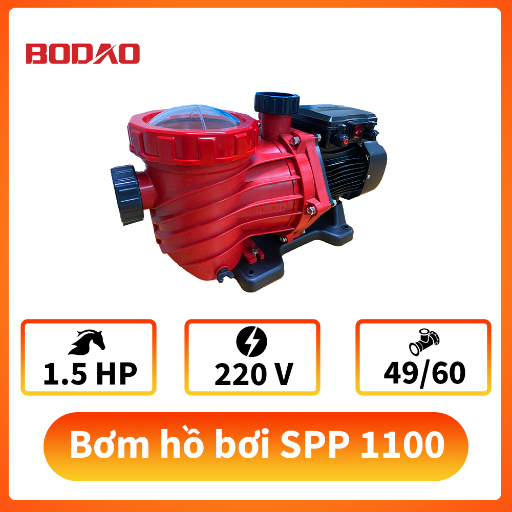 Máy bơm hồ bơi 1.5HP