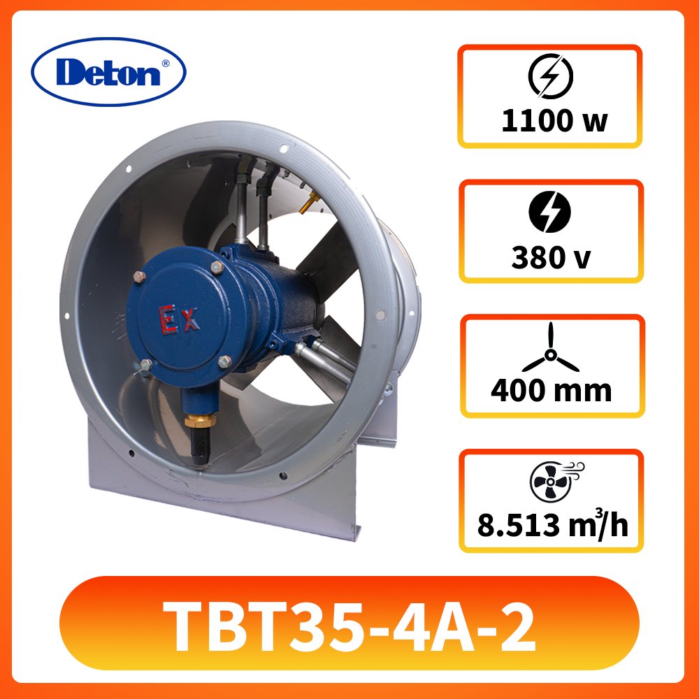 Quạt chống cháy nổ TBT35-4A-2