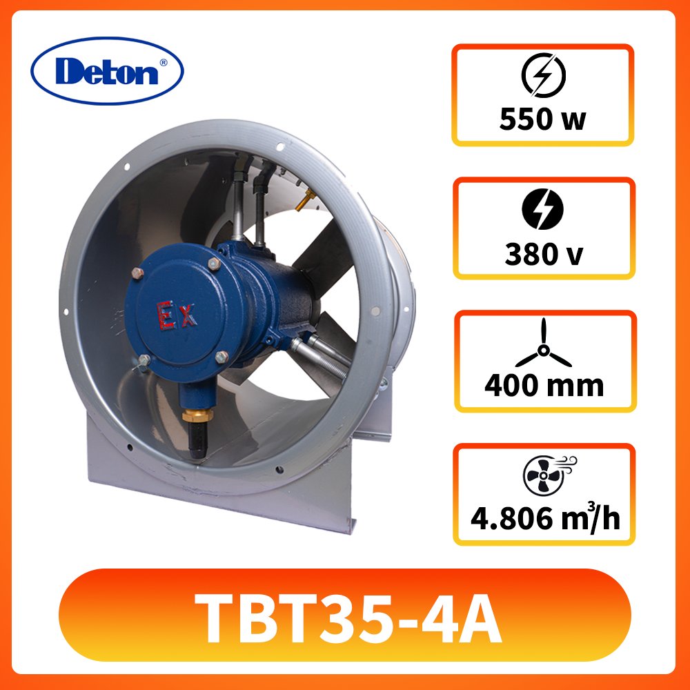 Quạt chống cháy nổ TBT35-4A