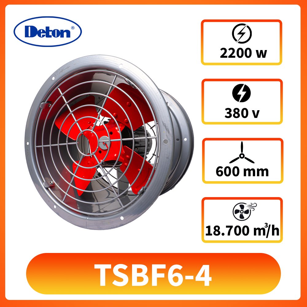 Quạt chống cháy nổ TSBF6-4