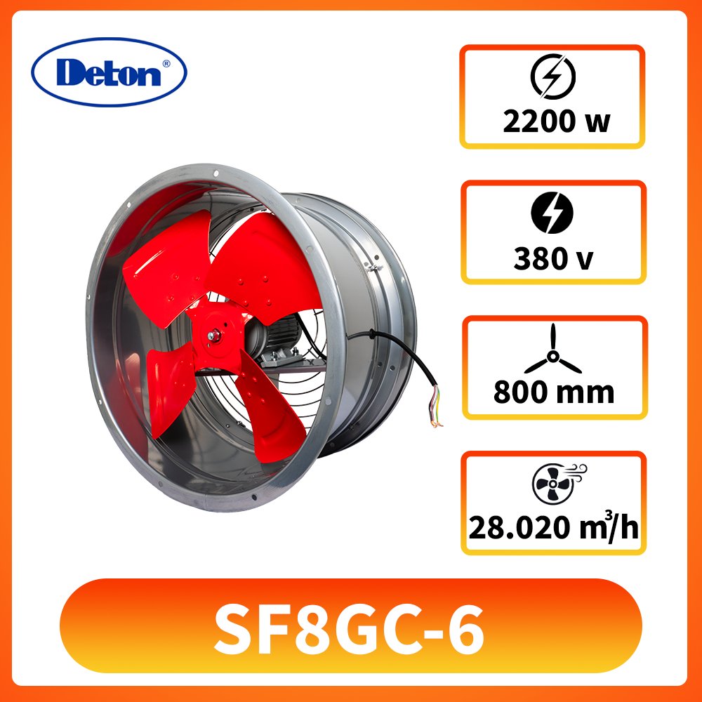 Quạt hướng trục SF8GC-6