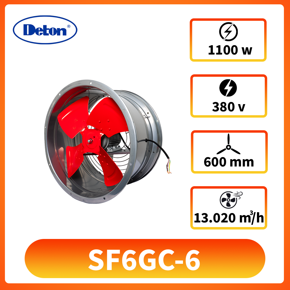 Quạt hướng trục SF6GC-6