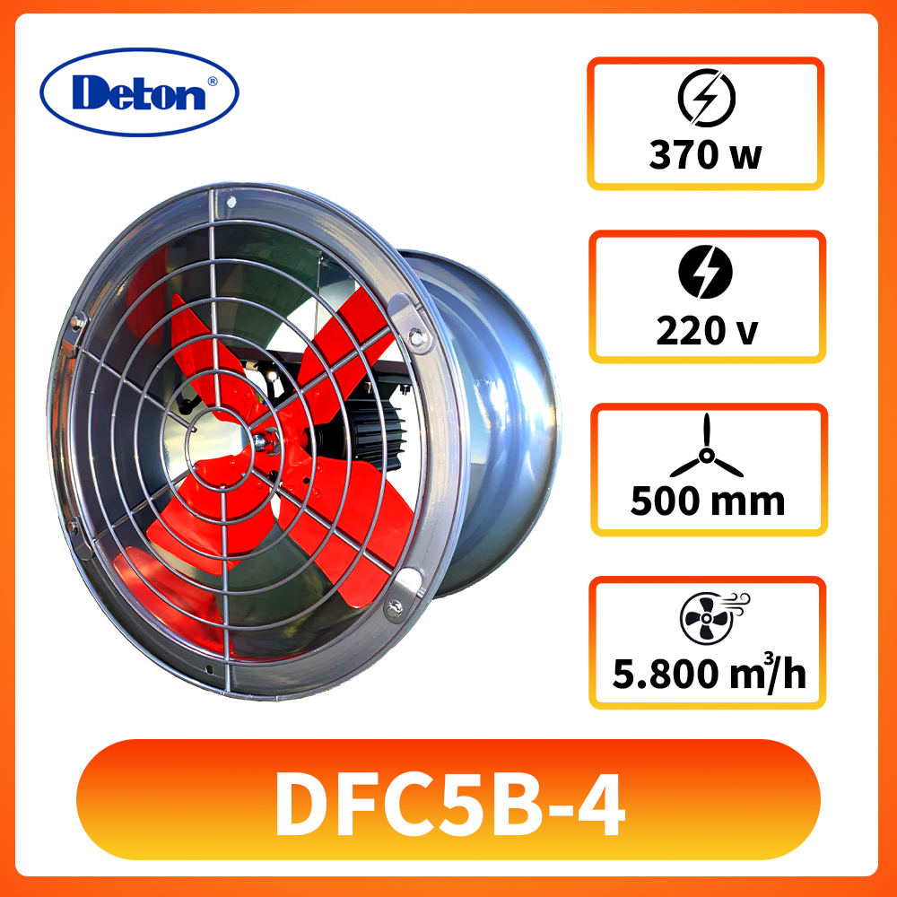 Quạt thông gió tròn DFC 5B-4