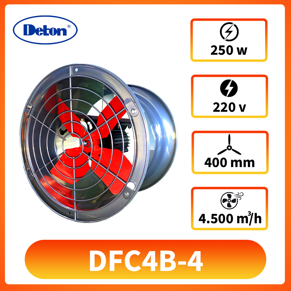 Quạt thông gió tròn DFC 4B-4