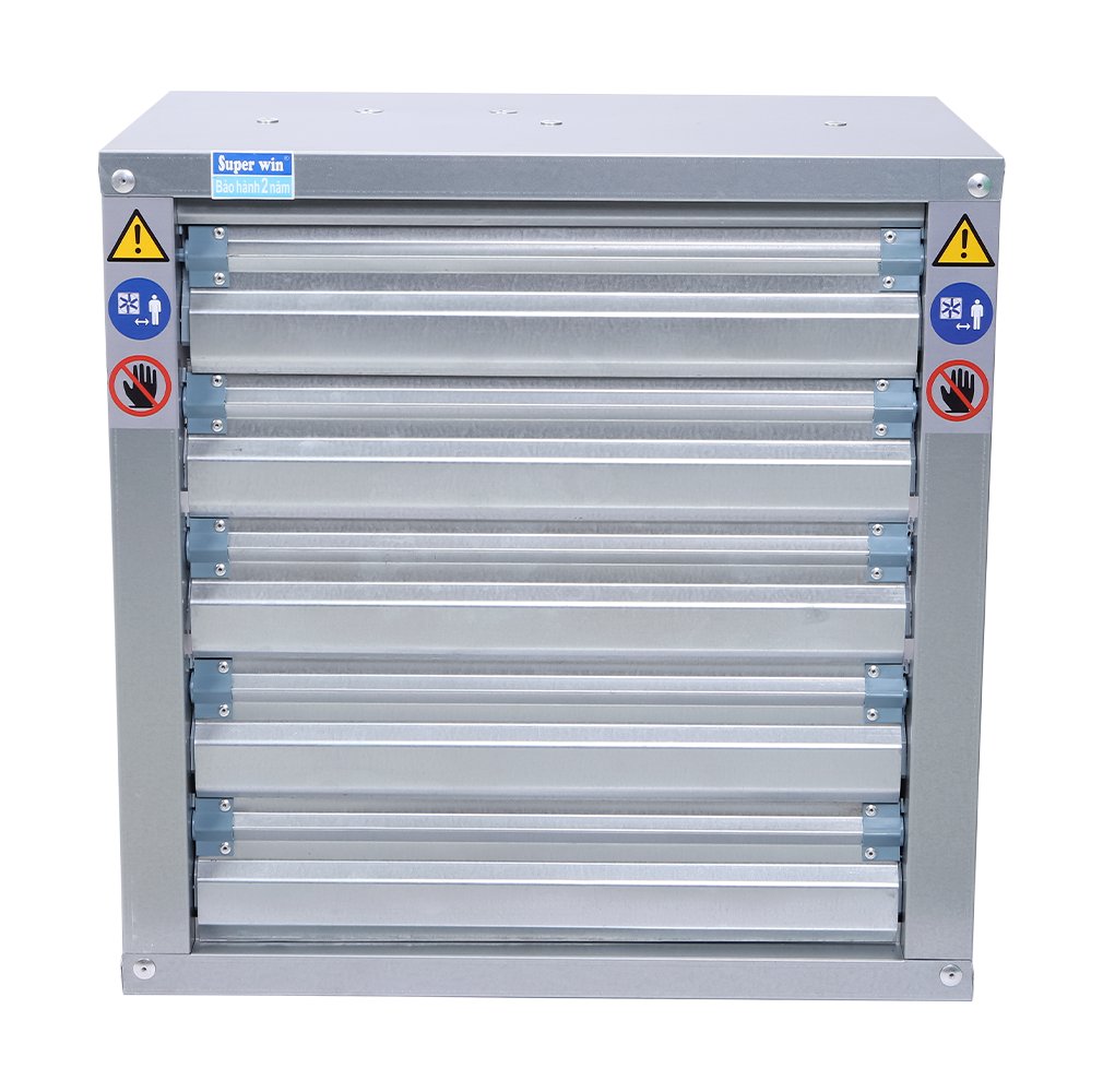 Quạt vuông trực tiếp (Lá Sách) 3 phase