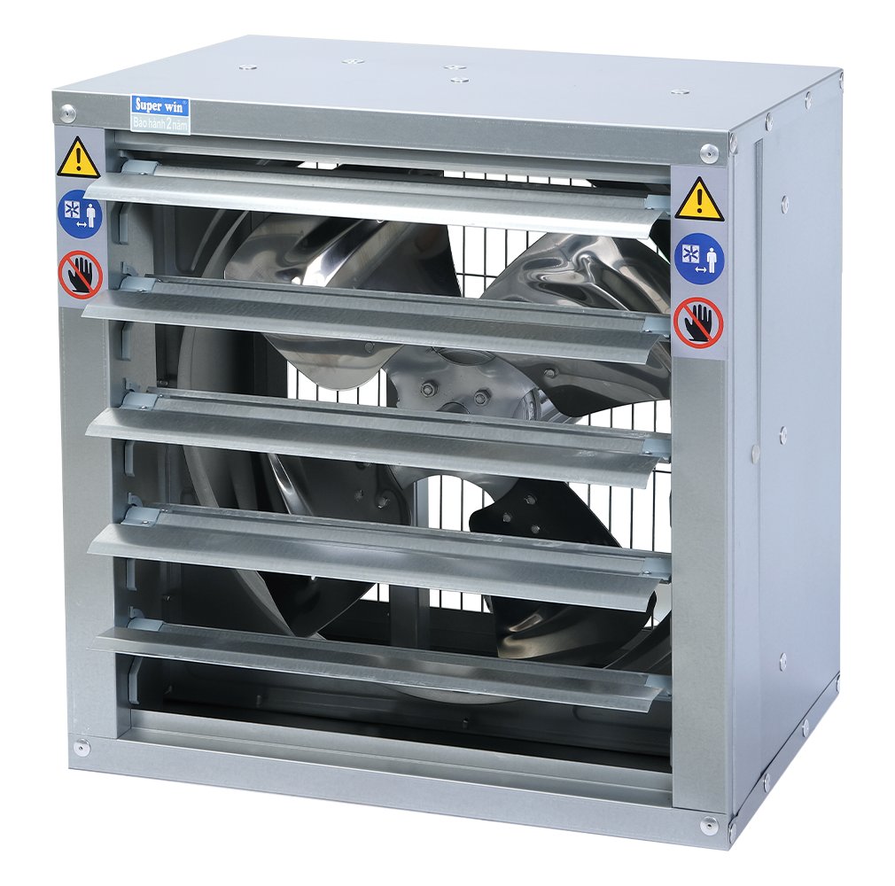 Quạt vuông trực tiếp (Lá Sách) 1 phase