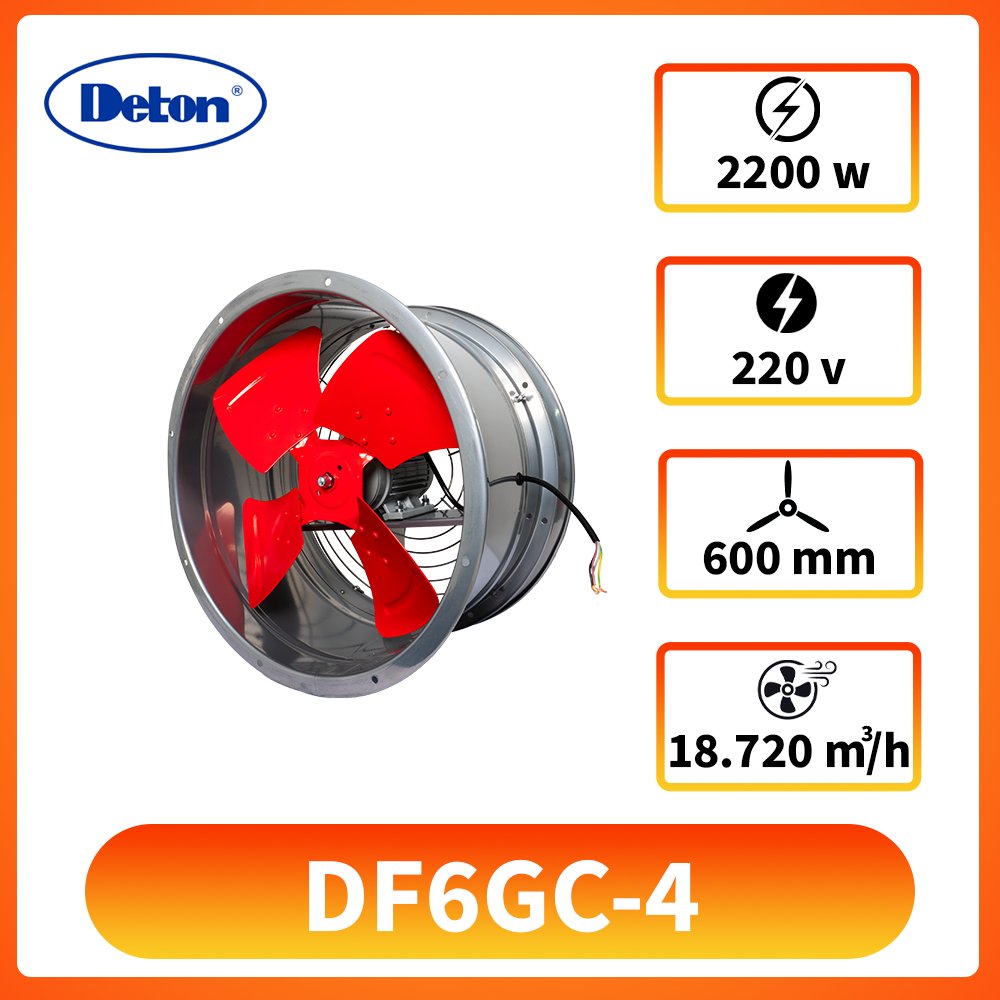 Quạt hướng trục DF6GC-4