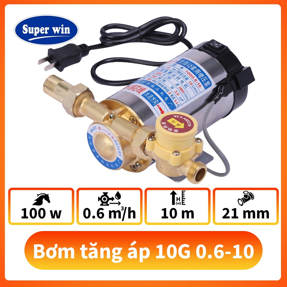 Máy bơm 10G 0.6-10 ( Bơm tăng áp)