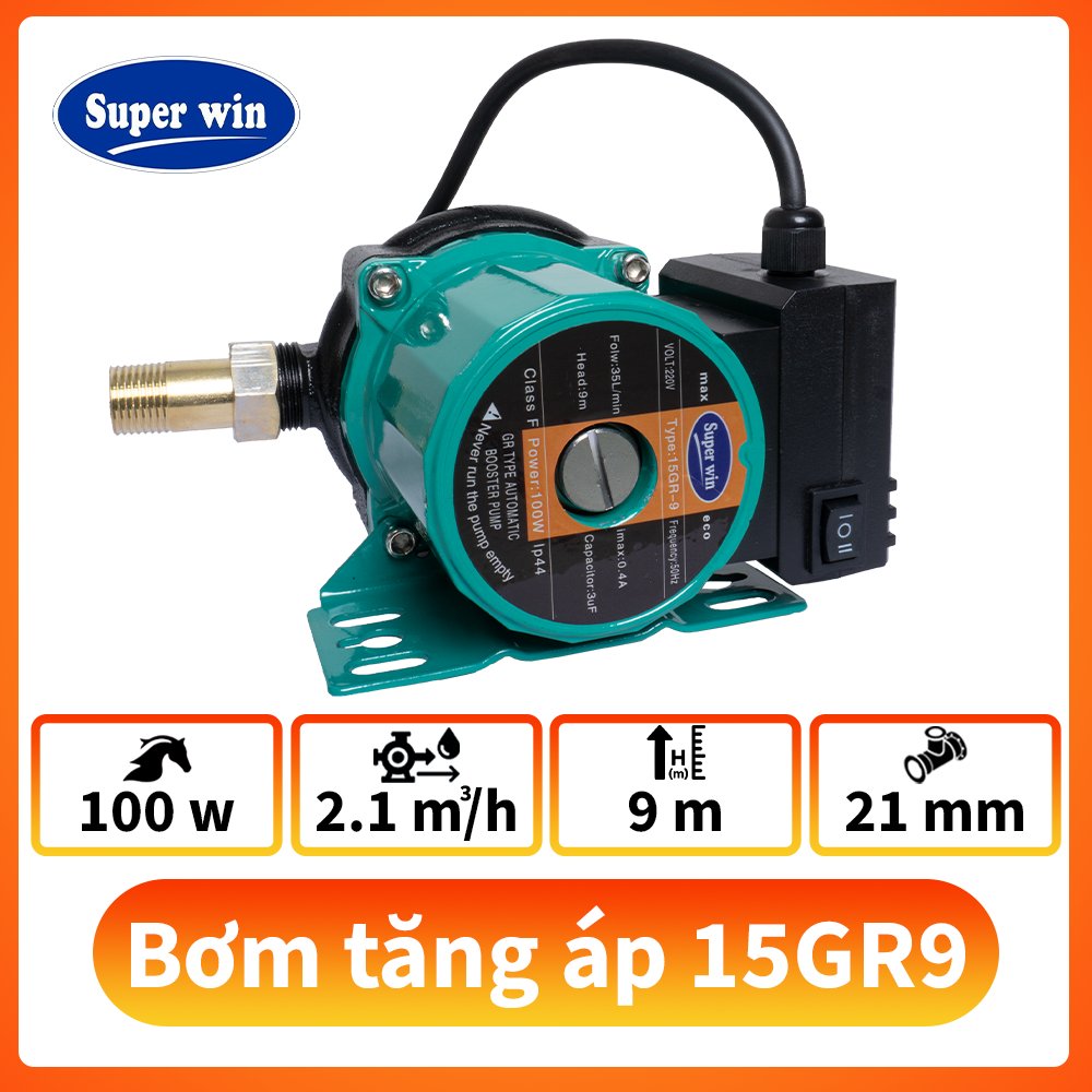 Máy bơm 15GR-9 ( Bơm tăng áp)