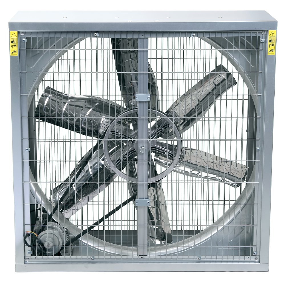 Quạt vuông gián tiếp ZRA 1220 (2 Mặt Lưới) 3phase