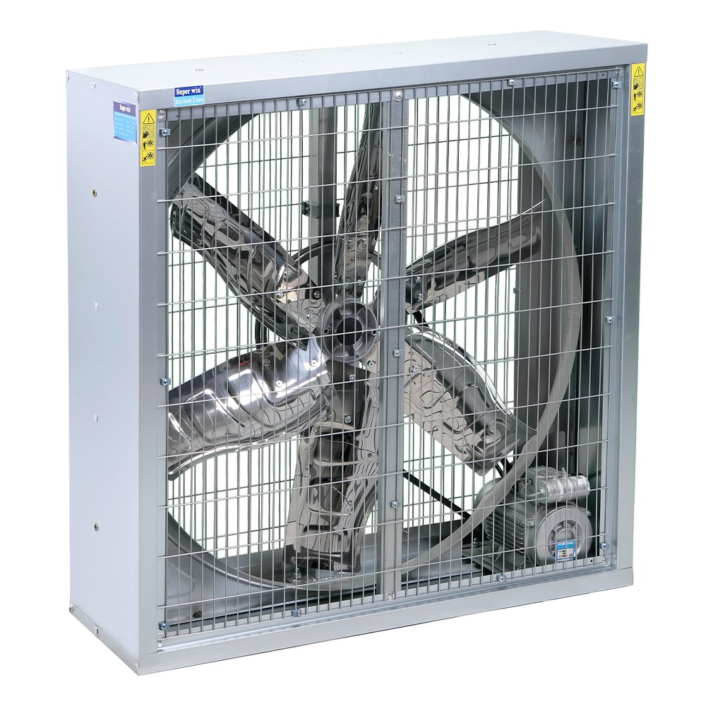 Quạt vuông gián tiếp ZRA 1220 (2 Mặt Lưới)