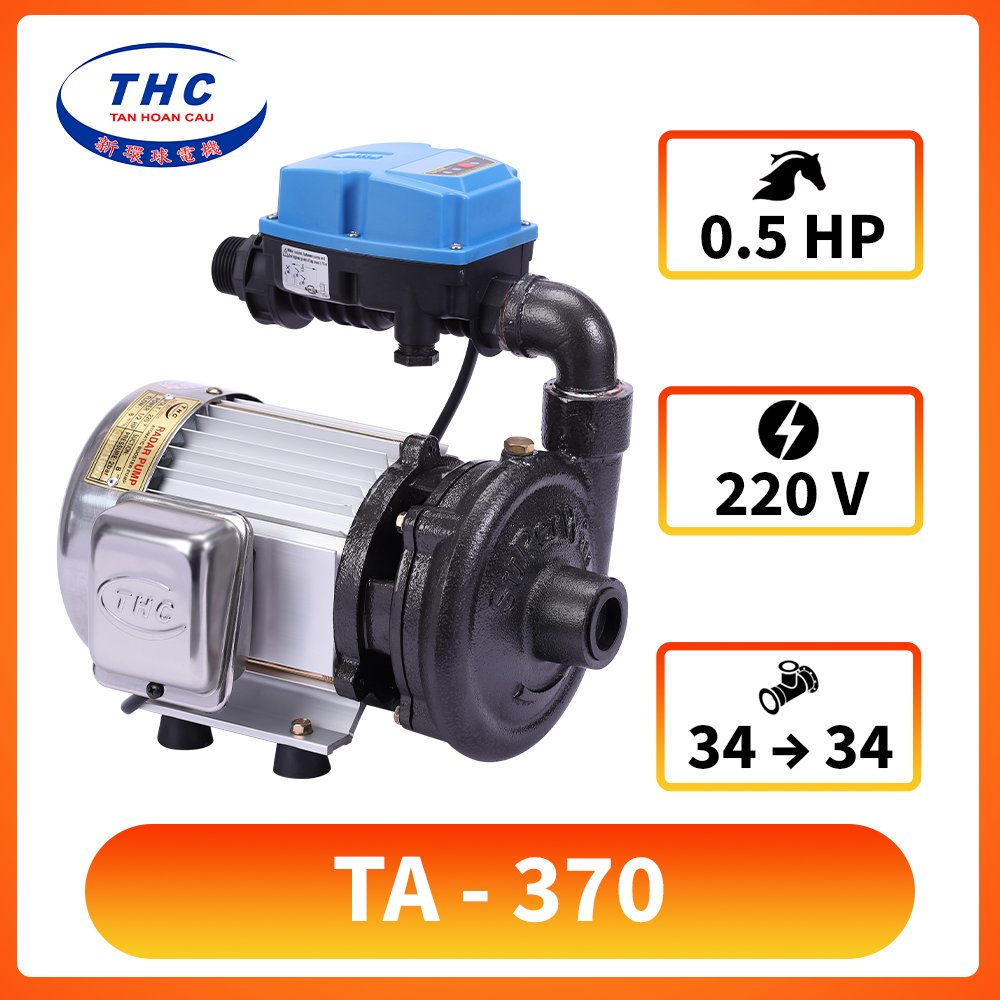 Máy tăng áp tự động RADAR PUMP 0.5 HP