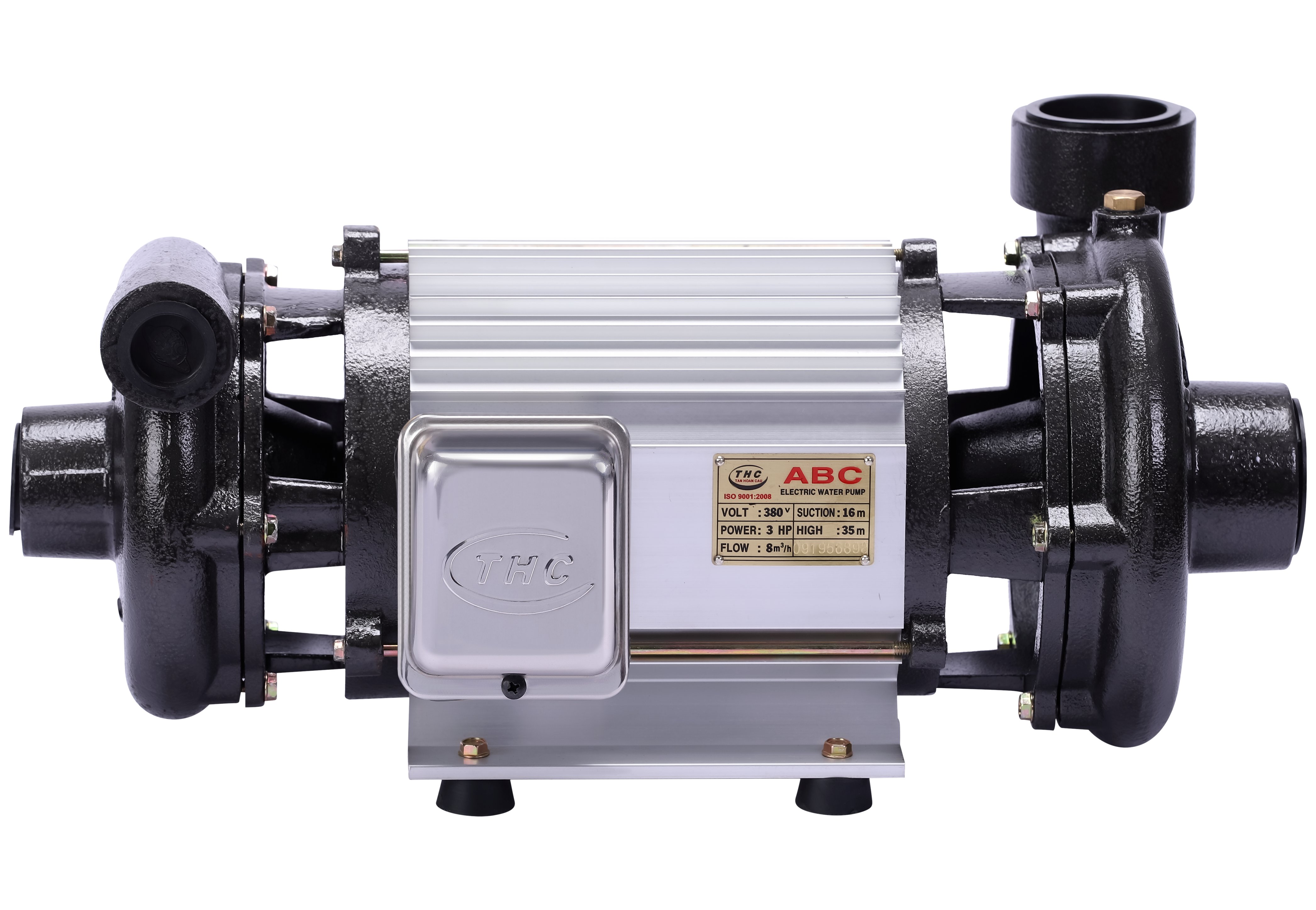 Máy bơm nước hai đầu ABC 3 HP 3 Phase