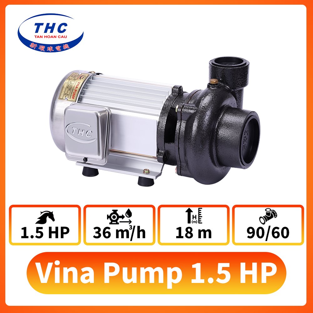 Máy bơm nước Vina Pump 1.5 HP