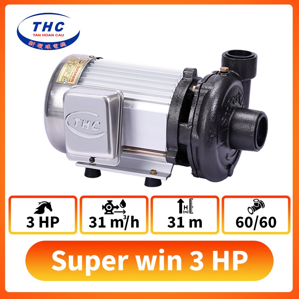 Máy bơm nước Super Win 3 HP ( 3 phase )