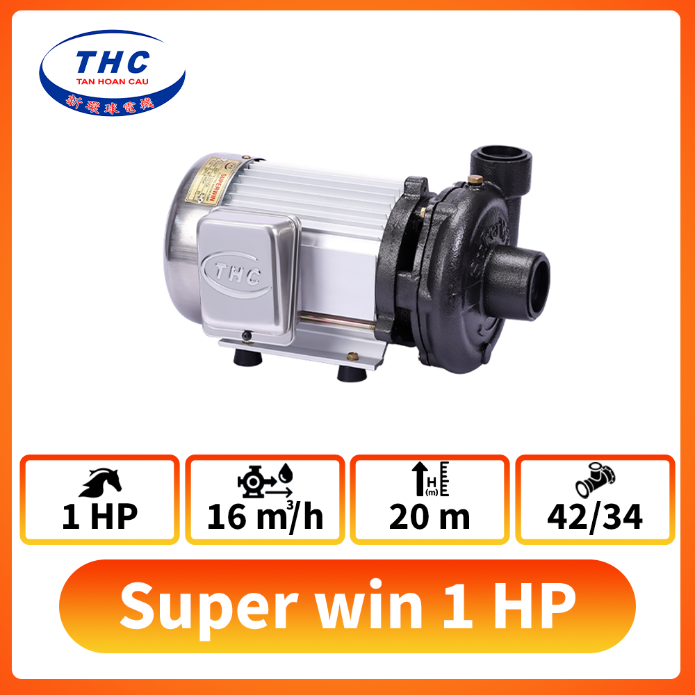 Máy bơm nước Super Win 1 HP ( 3phase )