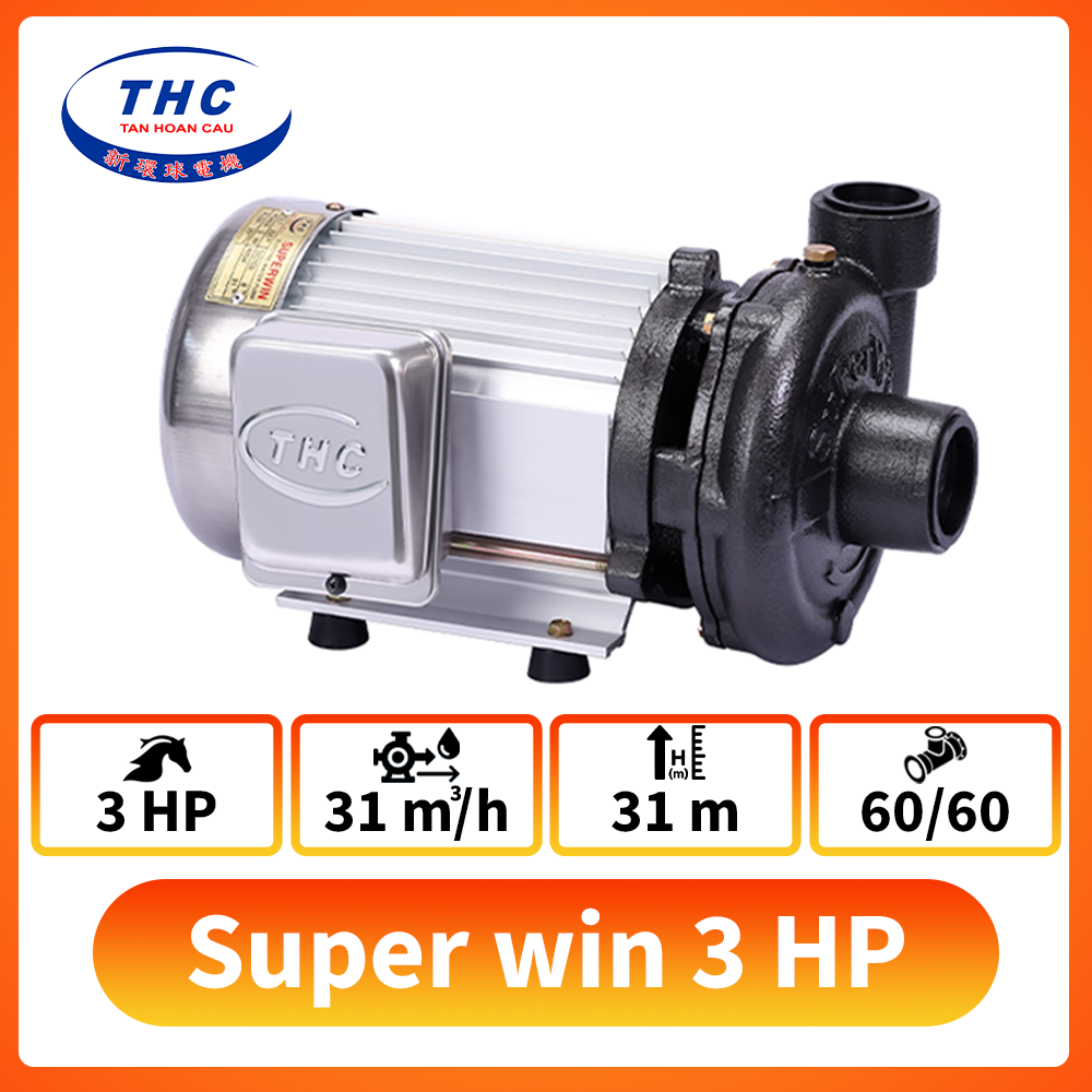 Máy bơm nước Super Win 3 HP