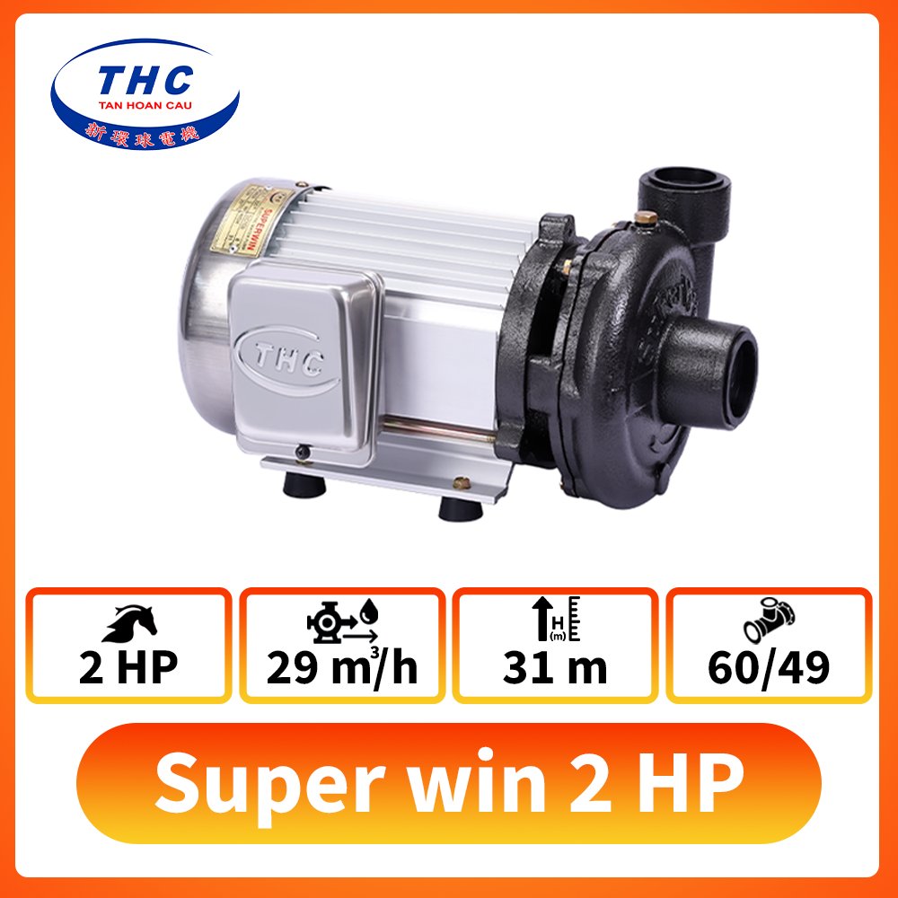 Máy bơm nước Super Win 2 HP
