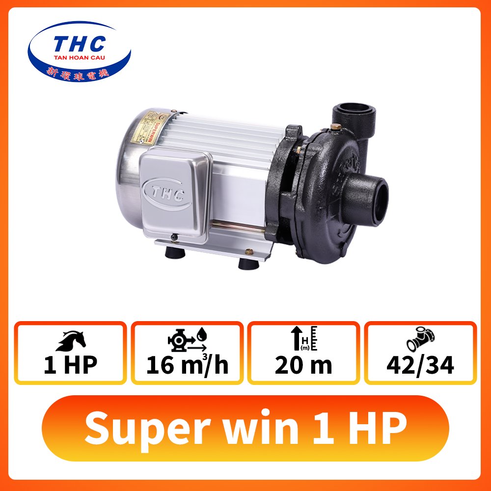 Máy bơm nước Super Win 1 HP
