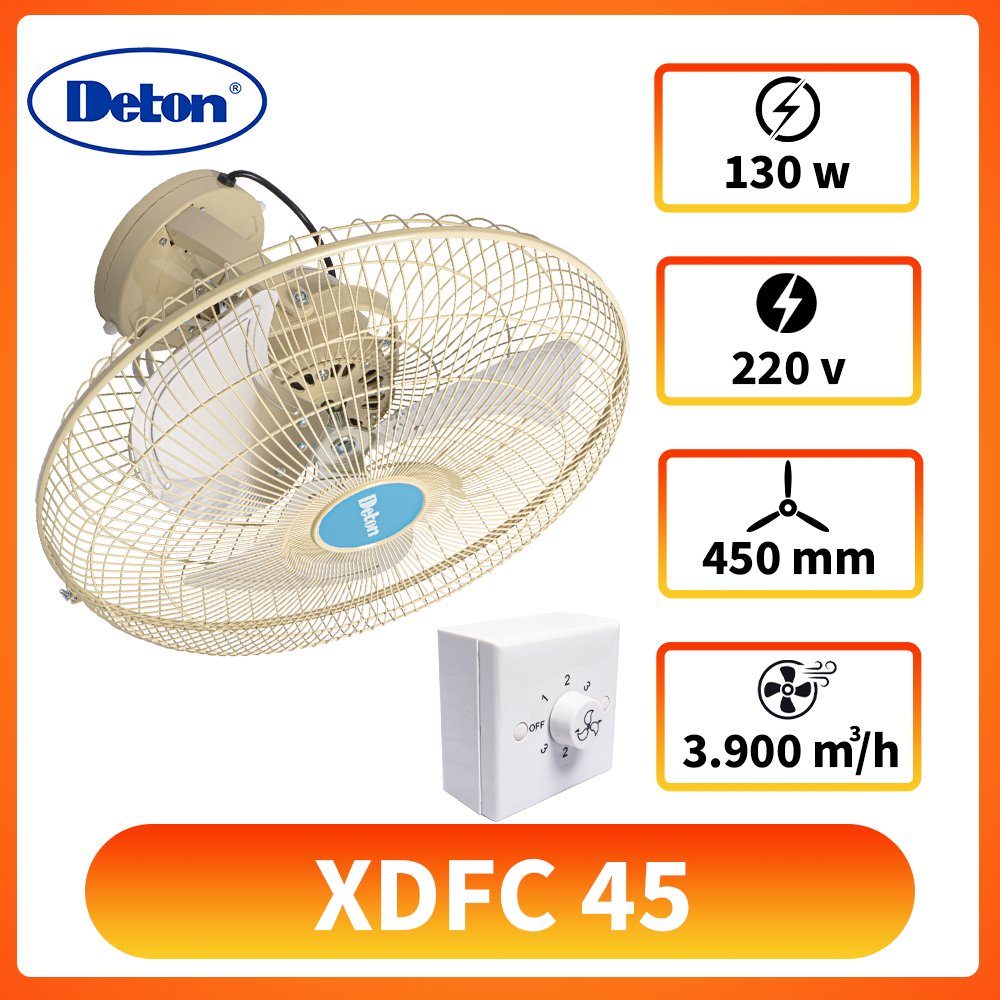 Quạt đảo trần Deton XDFC-45