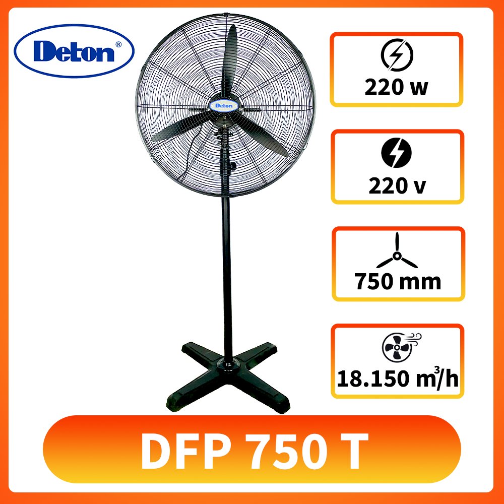 Quạt đứng công nghiệp Deton 750