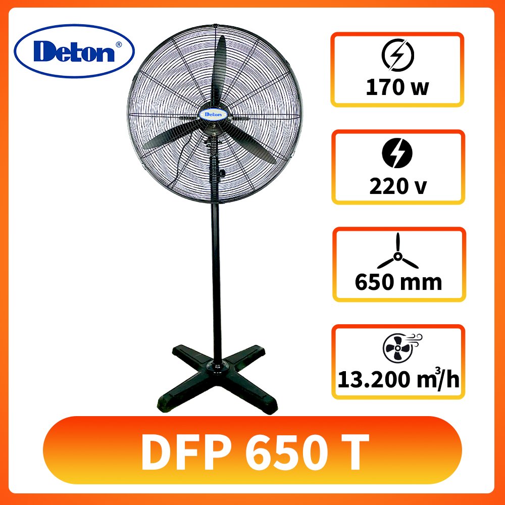 Quạt đứng công nghiệp Deton 650