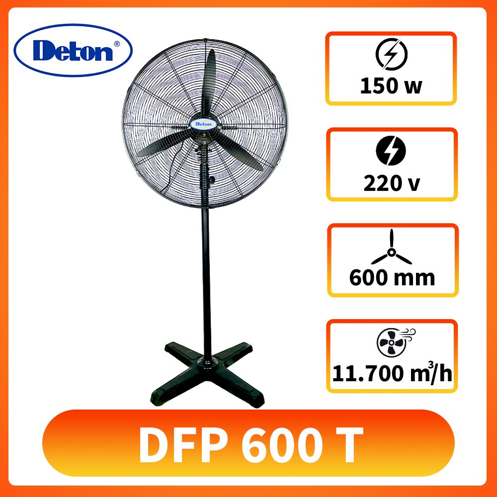 Quạt đứng công nghiệp Deton 600