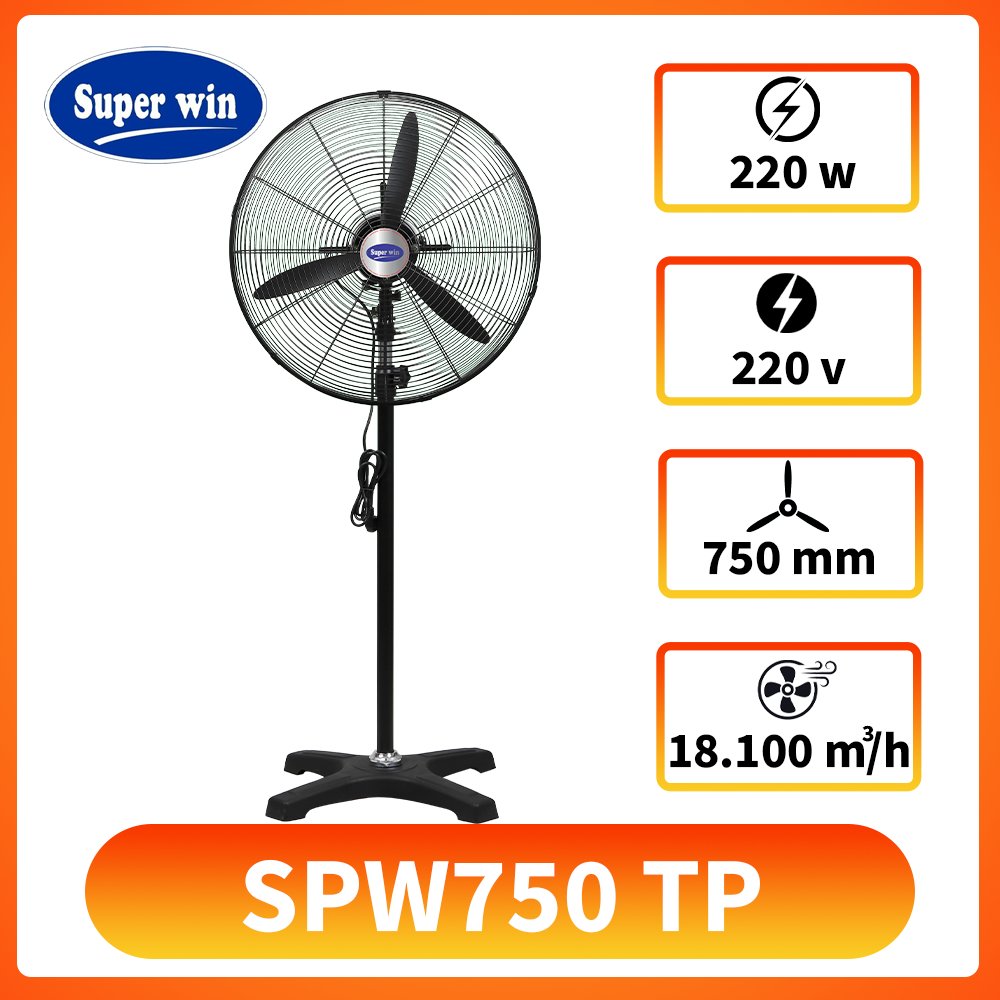 Quạt đứng công nghiệp Super Win 750