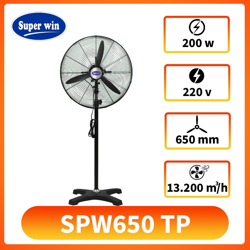 Quạt đứng công nghiệp Super Win 650