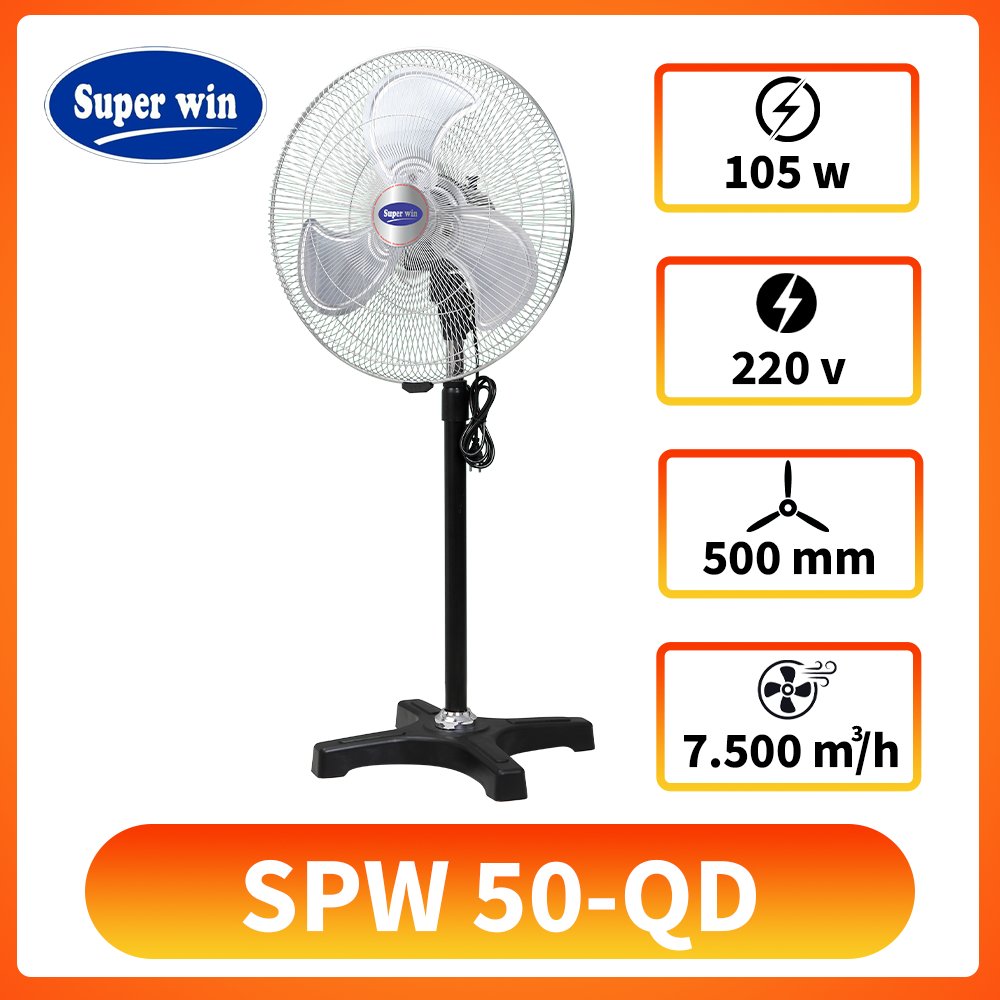 Quạt đứng đa dụng Super Win 500