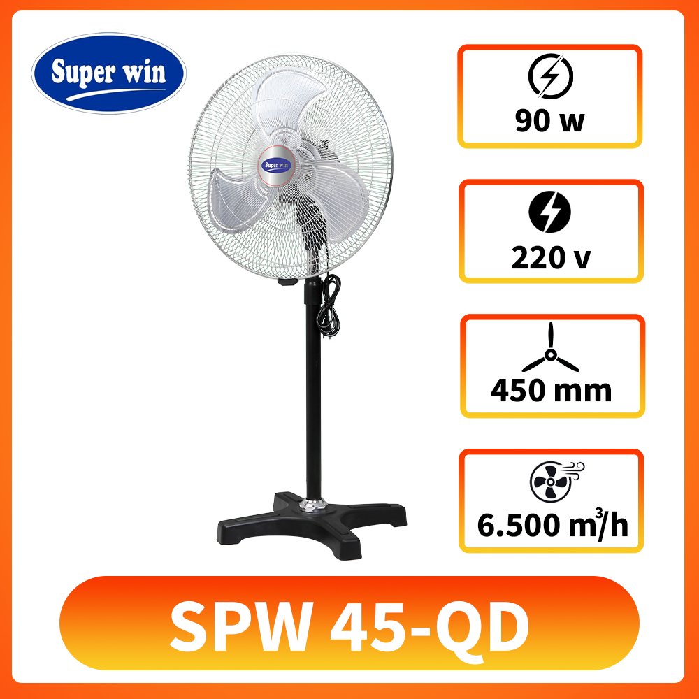 Quạt đứng đa dụng Super Win 450