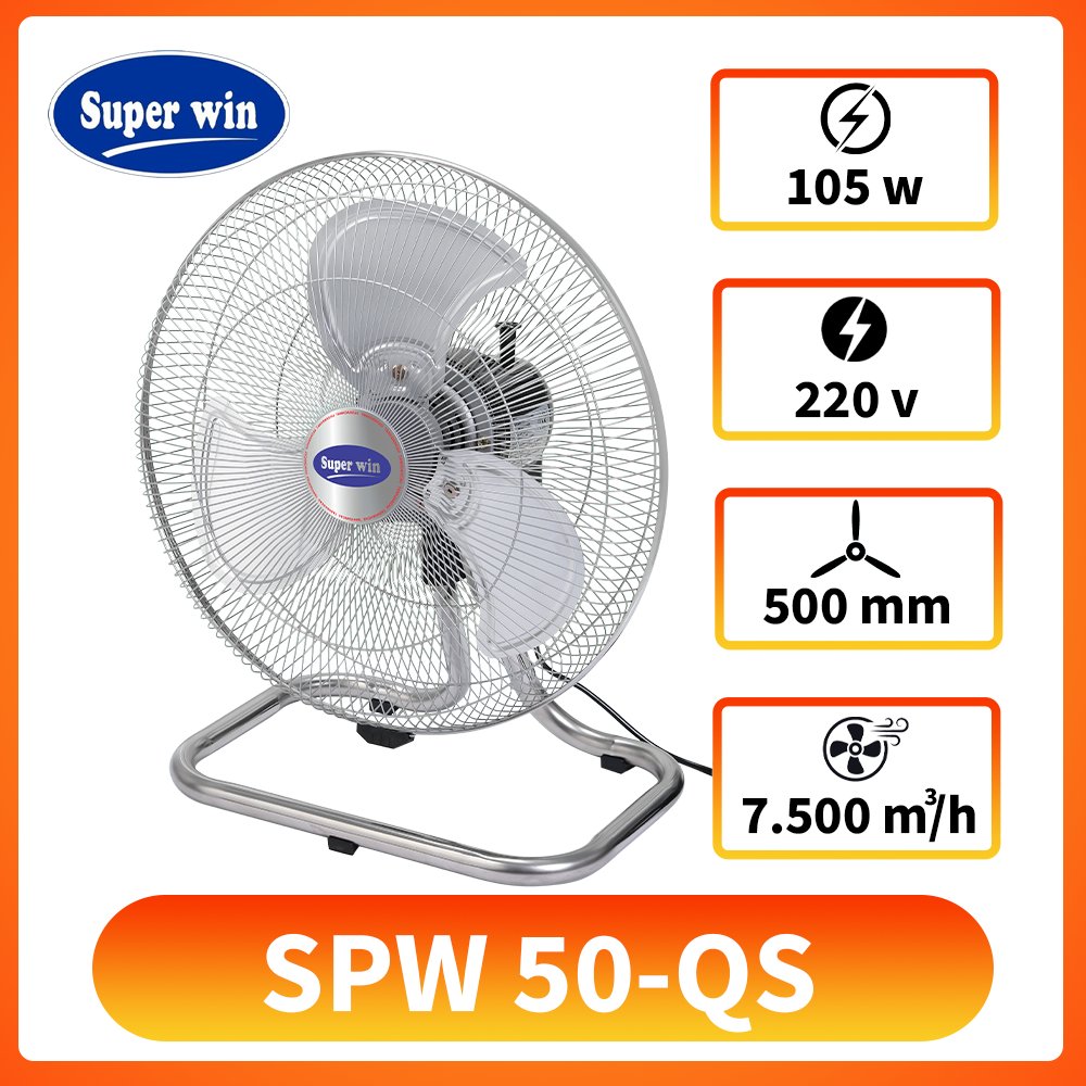 Quạt sàn đa dụng Super Win 500