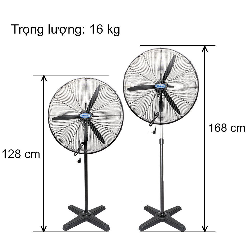 Quạt đứng công nghiệp Deton 500