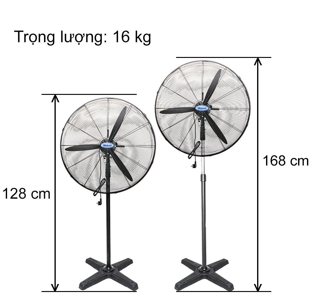 Quạt đứng công nghiệp Deton 500