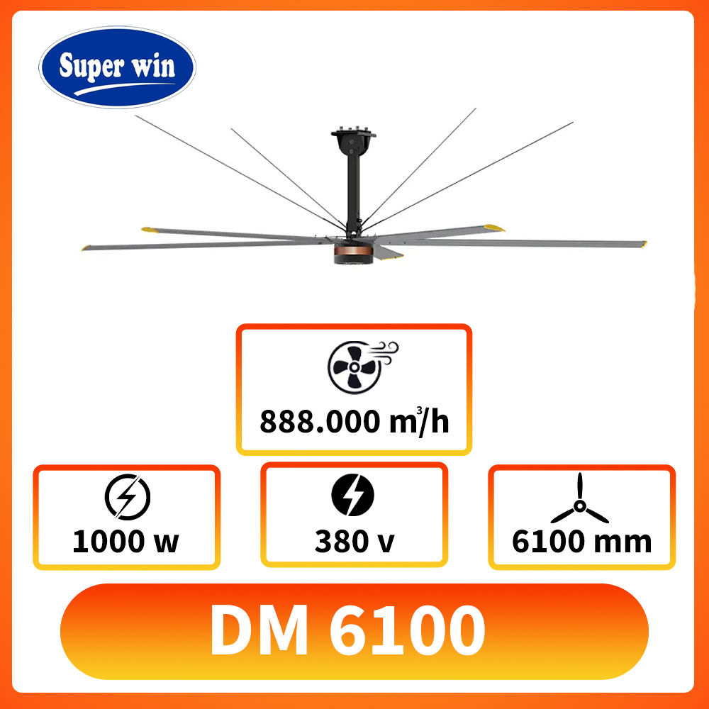 Quạt trần công nghiệp DM-6100