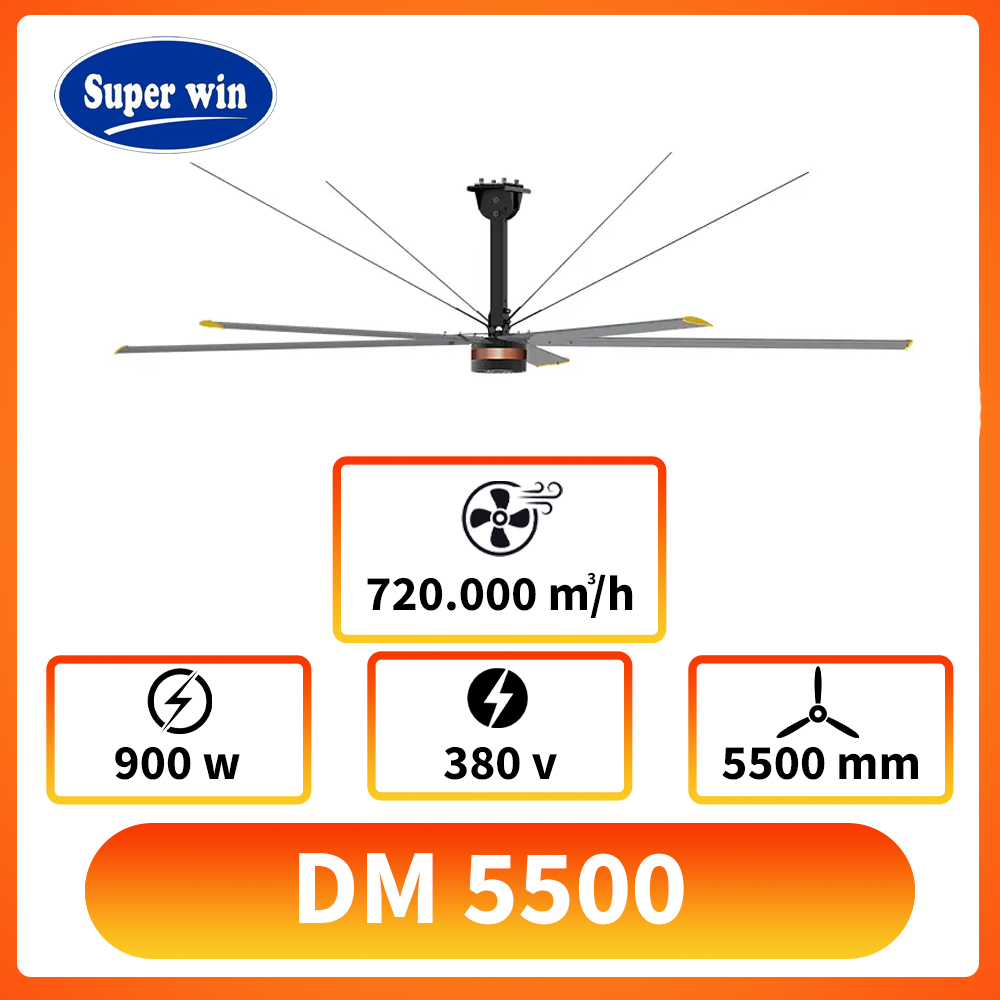 Quạt trần công nghiệp DM-5500