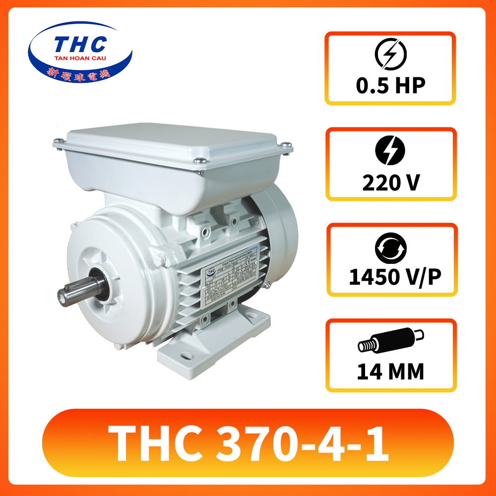 Motor Kéo THC 370-4-1 (1 phase)