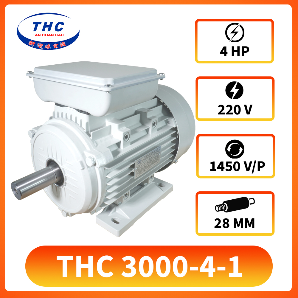 Motor Kéo THC 3000-4-1 (1 phase)
