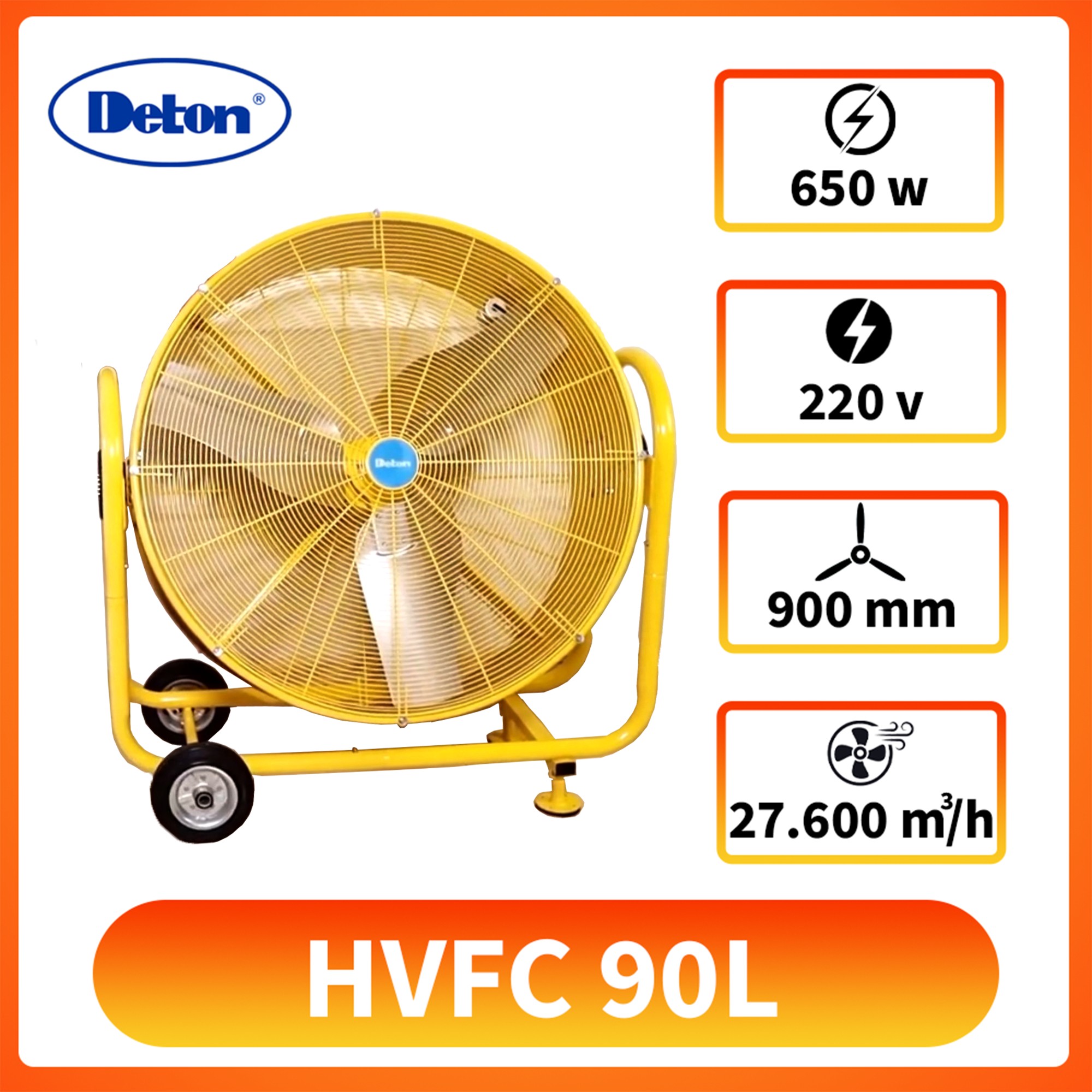Quạt sàn HVFC-90L
